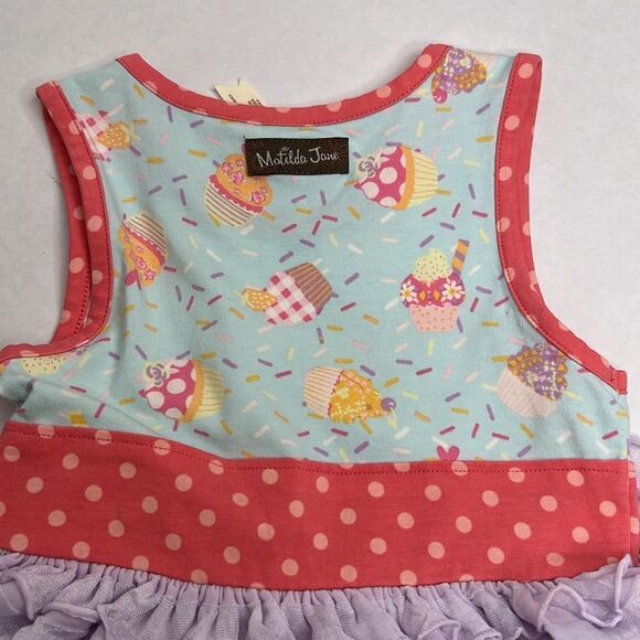 Matilda Jane let’s eat cake ruffle skirt dress size 2T EUC - Picture 9 of 13